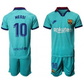 Camisolas de futebol FC Barcelona MESSI 10 Criança Equipamento 3ª 2019/20 Manga Curta